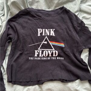 Pink Floyd crop long sleeve